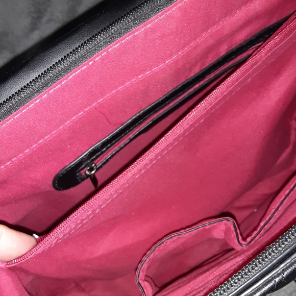 Womens Black business, computer, tablet, purse Bag **see pics for measurements** - Picture 7 of 16